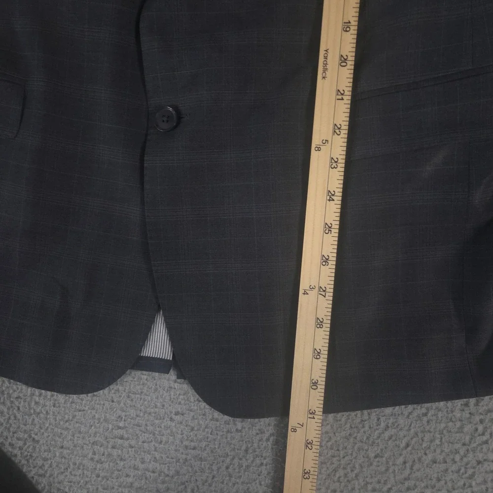 Brooks Brothers Suit Jacket Mens 42R 346 Fitzgerald Explorer Plaid Wool Blend